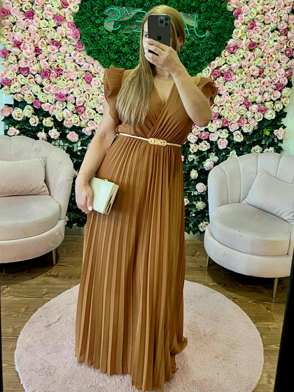 Vestido Rose plissado