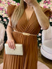 Vestido Rose plissado