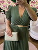 Vestido Rose plissado