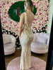 Vestido Dourado Sereia
