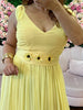 Vestido Amarelo Zury