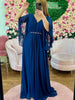 Vestido Constança Azul Marinho