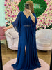 Vestido Constança Azul Marinho