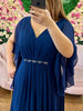 Vestido Constança Azul Marinho