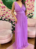 Vestido lilás Lívia