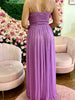 Vestido lilás Lívia