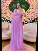 Vestido lilás Lívia