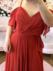 Vestido terracota Carola
